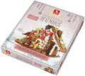 Produktbild: Weiss Lebkuchen Hexenhaus mit Haribo Dekorteilen - Weihnachten Nikolaus - 900g