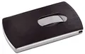 Produktbild: Sigel Ringbuchmappe Visitenkarten-Etui Snap - 101 x 60 x 13 mm, schwarz/silber, Lederoptik