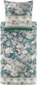 Produktbild: Bassetti Baumwollsatin-Bettwäsche-Garnitur BOBOLI Farbe GRÜN V1 Größe 135x200+80x80