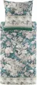 Produktbild: Bassetti BOBOLI Bettwäsche + 1 Kissenhülle aus 100% Baumwollsatin in der Farbe Grün V1, Maße: 135x200 + 1 K 80x80 cm - 9329896