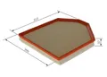 Produktbild: NEU - BOSCH F026400447 Luftfilter für BMW