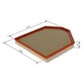 Produktbild: F 026 400 447 BOSCH Luftfilter