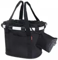Produktbild: KLICKfix Fahrradkorb Fahrradtasche Bikebasket Reisenthel schwarz 28x26x35 cm