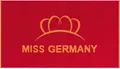 Produktbild: Miss Germany Strandtuch Miss Germany, Velours (1-St), Velours, mit großem Logo-Motiv