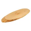 Produktbild: KESPER | Servierbrett, Material: FSC®-zertifiziertes Birkenholz (FSC® C014021), naturbelassene Baumscheibe, lebensmittelecht lackiert, Maße: 45 x 17 x 2,5 cm, jedes Brett ein Unikat | 69132