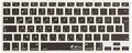 Produktbild: KB Covers - langlebige Tastaturabdeckung, arabisches Layout, abwaschbar - für MacBook Air 13 und Pro 2008+, schwarz