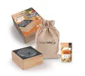 Produktbild: VapoWesp Räucherbox Räucherbox gegen Wespen und Mücken, Starter-Set oder Komplett-Set (3-tlg) Aromatisierter Kaffeerauch vertreibt Insekten auf natürliche Art