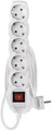 Produktbild: EMOS P1523R Steckdosenleiste, 5 Steckdosen, 3m, 1,5mm², Schalter, weiß (1922150308)