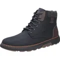 Produktbild: Rieker Schnürstiefel - Blau Leder Größe: 40 Normal - Blau - 40