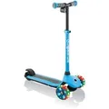 Produktbild: One K E-Motion Plus 4 Plus, E-Scooter hellblau, mit Leuchtrollen