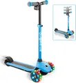 Produktbild: GLOBBER ONE K E-MOTION 4 PLUS hellblau, mit Leuchtrollen