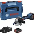 Produktbild: Akku-Winkelschleifer GWS 18V-8 Professional, 18Volt blau/schwarz, 2x Li-Ionen Akku 5,0Ah, in L-BOXX