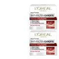 Produktbild: 2x50ml Loreal Paris Anti Falten Experte 45+ Tages-Nachtcreme | Retino Peptide