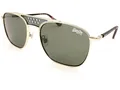 Produktbild: Superdry SDS Trophy Sonnenbrille Gold Schwarz Braune Mit Dunkelgrün Gläser 001