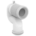 Produktbild: Ideal Standard – WC-Spülrohrverlängerung für Abgang senkrecht, Serienübergreifend, flexible Länge, 90 Grad Bogen, Weiß