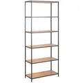 Produktbild: Actona Regal Seaford Holzoptik Schwarz, Braun Schwarz / Eiche