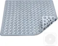 Produktbild: Kinder Badewannenmatten: Rutschfest & Schimmelresistent, 100x40cm, Grau