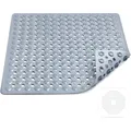 Produktbild: Badewannenmatte Rutschfest Kinder 100x40cm BPA frei Duschmatte Grau