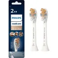 Produktbild: Philips A3 Premium All-in-One HX9092/10 2x Weiße Bürstenköpfe für Schallzahnbürste, 2 Stück(e), Weiß, 3 Monat( e), Weich, Gummi, Philips - Weiß