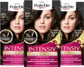 Produktbild: Palette Schwarzkopf Intensiv Creme Coloration hochwertige Haarfarbe 800/4-0 Dunkelbraun, 3er Pack (3 x 115 ml)