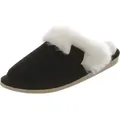Produktbild: Lammfell Hausschuhe - MALIBU - Schuhgröße: EUR 40 | Farbe: Schwarz - Schwarz - 40