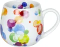 Produktbild: KÖNITZ 1111432263 Kuschelbecher 400 ml Colourful Cast - Bubbles, Porzellan / ...