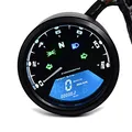 Produktbild: Motorrrad LCD Tachometer Zaddox TM1 Digital Drehzahlmesser Analog