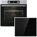 Produktbild: GORENJE Einbauherdset Steel EX - MultiAir, 4 Kochzonen - Silber/Schwarz