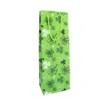 Produktbild: Idena Flaschentasche Glücksklee grün 12x35x9cm 128g/m² - 31849