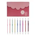 Produktbild: KnitPro Zing Deluxe Einfache-Häkelnadel-Set | 9 Größen (2 mm bis 6 mm)