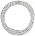 Produktbild: 858237 Verzinktes Drahtseil Silber 6 mm x 10 m