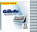 Produktbild: Gillette SkinGuard Sensitive Rasierklingen, Klingen für Männer, 11 Ersatzklingen