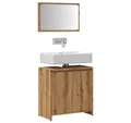 Produktbild: vidaXL Badmöbel-Set, 2-tlg. Badmöbel-Set Artisan-Eiche Holzwerkstoff