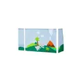 Produktbild: Hoppekids Vorhang Mittelhochbett 90x200  Dinosaur , mehrfarbig , Maße (cm): B: 380 H: 108