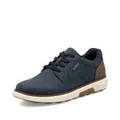 Produktbild: Rieker Herren Sneaker B3317, Männer Schnürschuhe, lose Einlage, wasserabweisend, riekerTEX,straßenschuhe,Strassenschuhe,blau (14),41 EU / 7.5 UK
