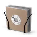 Produktbild: GLORIOUS Vinyl Set Holder smart 7'' - für bis zu 25 Schallplatten im 7''-Format, leichte und stabile Konstruktion aus Metall, inkl. Befestigungszubehör, schwarz