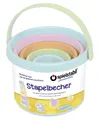 Produktbild: Spielstabil Stapelbecher-Set pastell 5-teilig