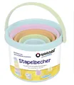Produktbild: Spielstabil 3726 Stapelbecher-Set 5-tlg. Pastell