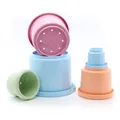 Produktbild: Spielstabil Stapelbecher-Set pastell 5-teilig - Sandspielzeug - Wasserspielzeug