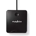 Produktbild: Nedis Kartenleser Intelligente Software In (USB 2.0) (CRDRU2SM1BK)