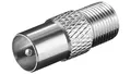 Produktbild: 4040849113956 Adapter F: Gniazdo F Wtyk do kabla koncentrycznego - Połączenie, m