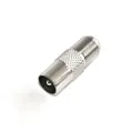 Produktbild: TV SAT Adapter F-Buchse Kupplung Koax Stecker Antenne Antennenkabel-Verbinder
