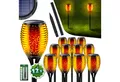 Produktbild: KESSER LED Gartenleuchte, Gartenfackel Solar Set Solarleuchten Flamme mit Wandhalterung