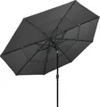 Produktbild: vidaXL Sonnenschirm mit Aluminium-Mast 3-lagig Anthrazit 3,5 m