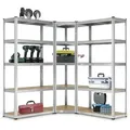 Produktbild: Juskys Regalsystem, Silber, Metall, 160x180x160 cm, Freizeit, Heimwerken, Werkstatt