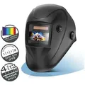 Produktbild: STAHLWERK Schweißhelm Automatik-Schweißhelm WORKER 3-in-1 Schweißerhelm (Set, 1-tlg., Set), True-Colour-Echtfarbwiedergabe schwarz