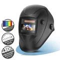 Produktbild: STAHLWERK Automatik Schweißhelm 3 in 1 WORKER True-Colour DIN 4-13 Optik 1/1/1/2