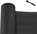 Produktbild: Woltu Blende, Sichtschutzzaun 280 g/m² HDPE, mit Kabelbindern, Anthrazit