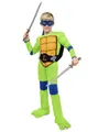 Produktbild: Metamorph Kostüm Ninja Turtles – Leonardo Kostüm für Kinder, Mit diesem Kostüm mutierst Du zur kämpfenden Schildkröte!