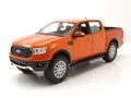 Produktbild: Ford Ranger Pick Up 2019 orange Modellauto 1:24 Maisto
